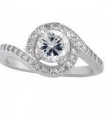 Signity Sterling Silver Saniya Ring