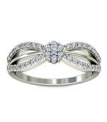 Signity Sterling Silver Ash Ring