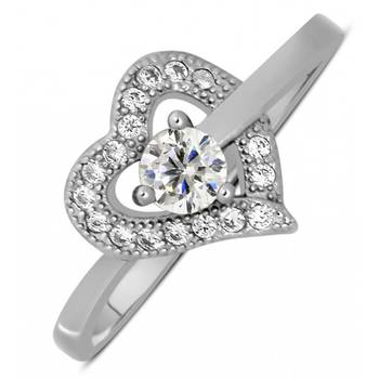 Signity Sterling Silver Kirti Ring 1