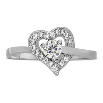 Signity Sterling Silver Kirti Ring 2