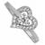 Signity Sterling Silver Kirti Ring