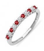 Signity Sterling Silver Naina Ring