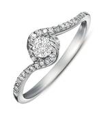 Signity Sterling Silver Gujarat Ring