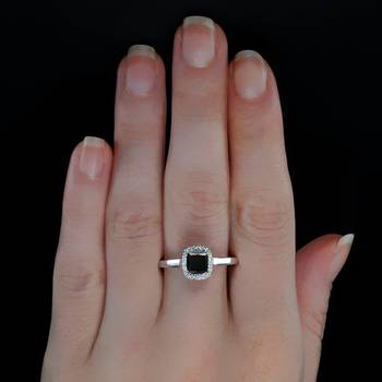Signity Sterling Silver Poonam Ring 3