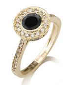 Signity Sterling Silver Vibhuti Ring