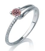 Signity Sterling Silver Pratiksha Ring