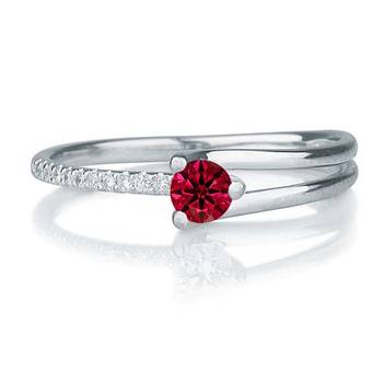 Signity Sterling Silver Pratima Ring 2