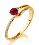 Signity Sterling Silver Pranita Ring