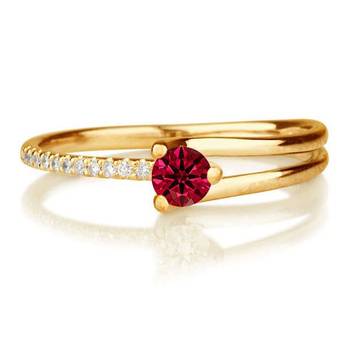 Signity Sterling Silver Pranita Ring 2