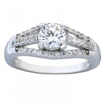 Signity Sterling Silver Sobhna Ring 1