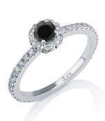 Signity Sterling Silver Kinjal Ring