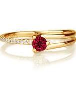 Signity Sterling Silver Varsha Ring