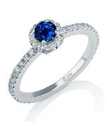 Signity Sterling Silver Mrunalini Ring