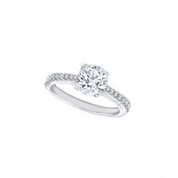 Signity Sterling Silver Nupoor Ring 1