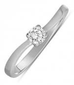 Signity Sterling Silver Vibhuti Ring