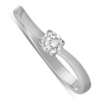 Signity Sterling Silver Vibhuti Ring 2