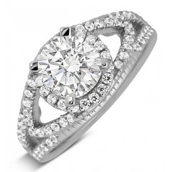 Signity Sterling Silver Vishakha Ring 1