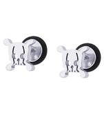 Piercing Silver Stainless Steel Skull Skeleton Fashion Bali Round Studs Earring for Men Boys
