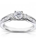 Signity Sterling Silver Aarohi Ring