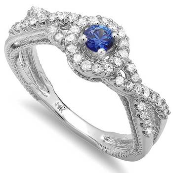 Signity Sterling Silver Swara Ring 2