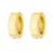 Non Pierced Gold Stainless Steel Plain Fashion Bali Round Studs Earring for Men Boys