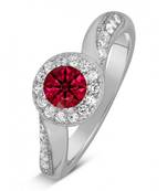 Signity Sterling Silver Darshana Ring