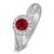 Signity Sterling Silver Darshana Ring