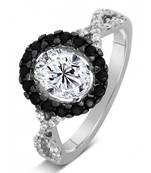 Signity Sterling Silver Namrata Ring