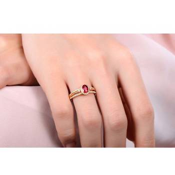 Signity Sterling Silver Pranali Ring 3