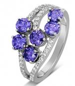 Signity Sterling Silver Sakshi Ring