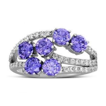 Signity Sterling Silver Sakshi Ring 3