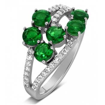 Signity Sterling Silver Pranali Ring 1