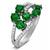 Signity Sterling Silver Pranali Ring