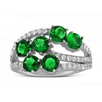 Signity Sterling Silver Pranali Ring 2