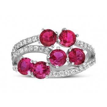 Signity Sterling Silver Ranchi Ring 3