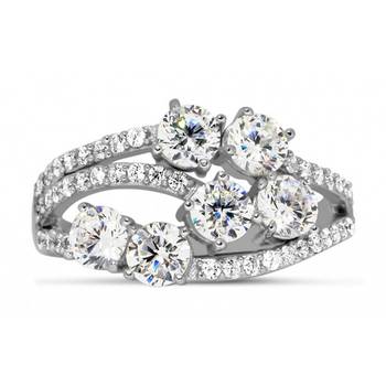 Signity Sterling Silver Kolkatta Ring 2