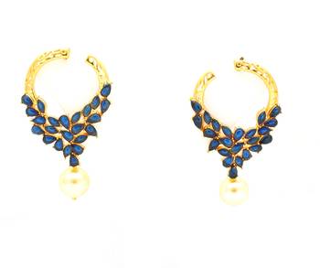 Designerpremium quality antique gemstone earrings 1