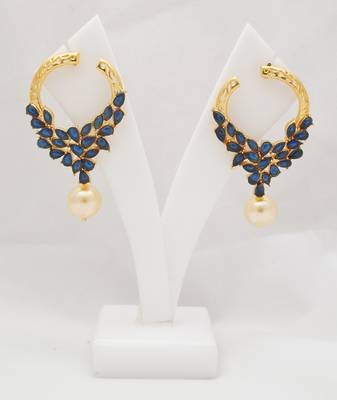 Designerpremium quality antique gemstone earrings 2