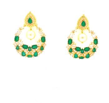 Designerpremium quality antique gemstone earrings 1
