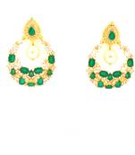 Designerpremium quality antique gemstone earrings