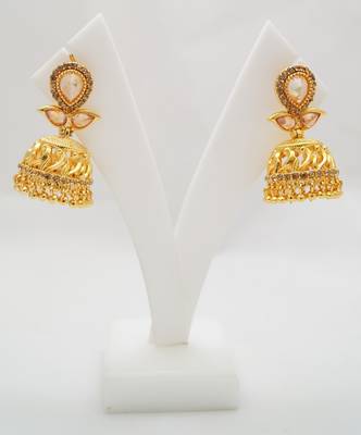 Designerpremium quality antique gemstone earrings 2