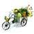 Roses on wheels (Yellow)