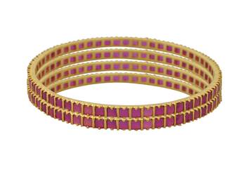 Beautiful Designer Bangle Gold Plated 1