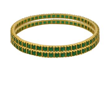 Beautiful Designer Bangle Gold Plated 1
