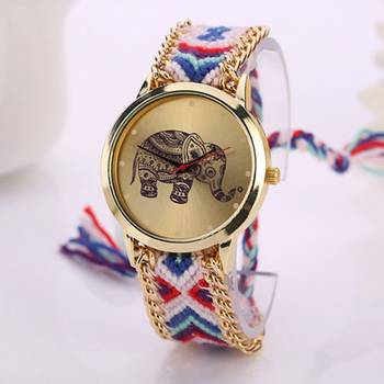 New Fashion Casual Red color watch Famous Brand Quartz Watch Wristwatch 1