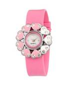 New Fashion Casual Pink color watch Famous Brand Quartz Watch Wristwatch