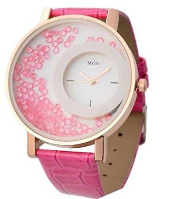 New Fashion Casual Pink color watch Famous Brand Quartz Watch Wristwatch 1
