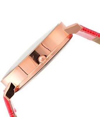 New Fashion Casual Pink color watch Famous Brand Quartz Watch Wristwatch 3