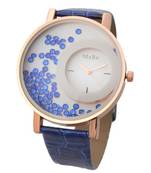 New Fashion Casual Blue color watch Famous Brand Quartz Watch Wristwatch