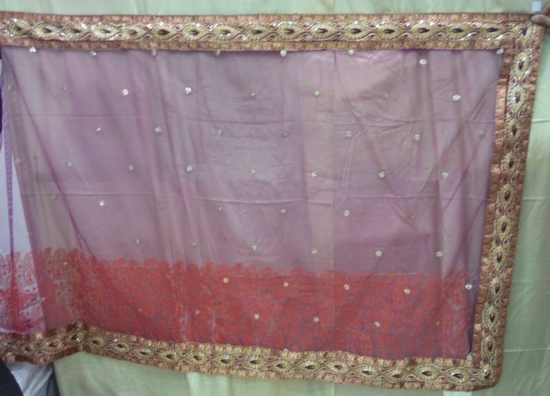 Gauri Khan Net Seuins work Bollywood Style Saree